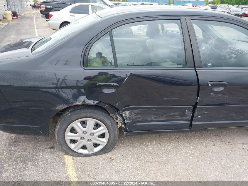 2003 Honda Civic Ex VIN: 2HGES26763H613726 Lot: 39484395