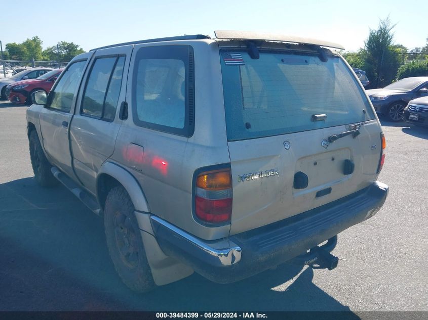 1999 Nissan Pathfinder Le/Se/Xe VIN: JN8AR05Y4XW295169 Lot: 39484399