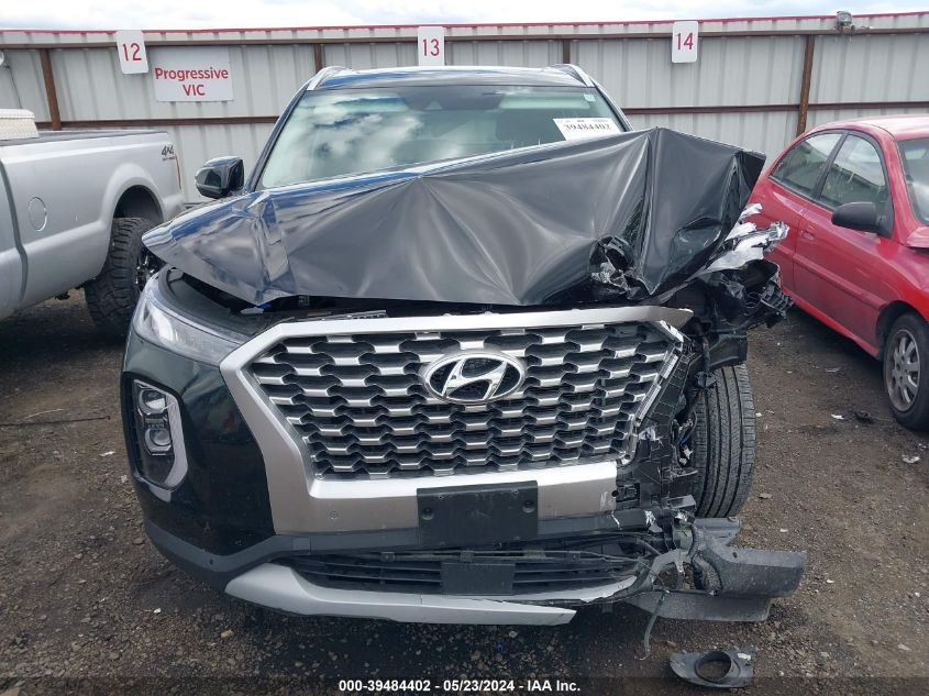 2022 Hyundai Palisade Sel VIN: KM8R3DHE7NU372467 Lot: 39484402