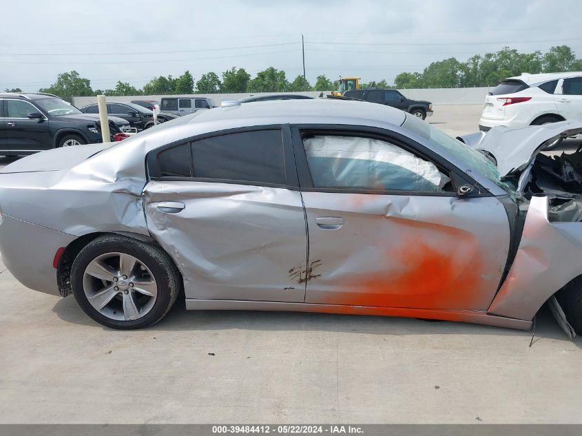 2016 Dodge Charger Sxt VIN: 2C3CDXHG7GH286046 Lot: 39484412