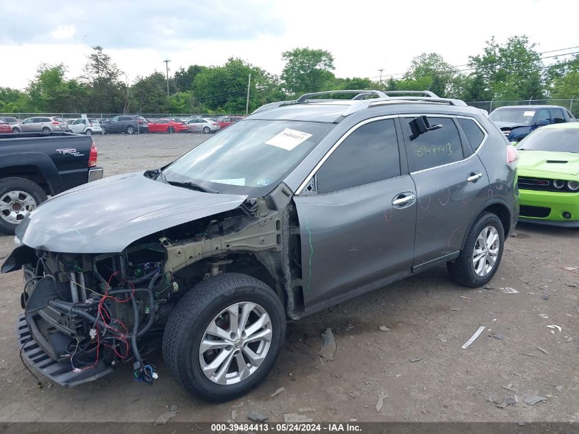 2014 Nissan Rogue Sv VIN: 5N1AT2MV3EC860845 Lot: 39484413