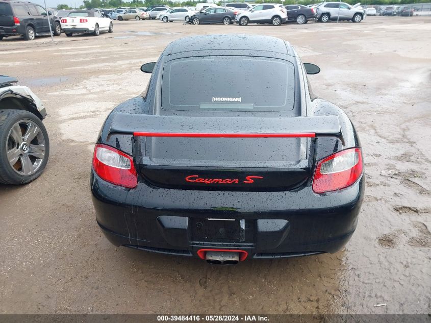 2008 Porsche Cayman S VIN: WP0AB29848U782987 Lot: 39484416