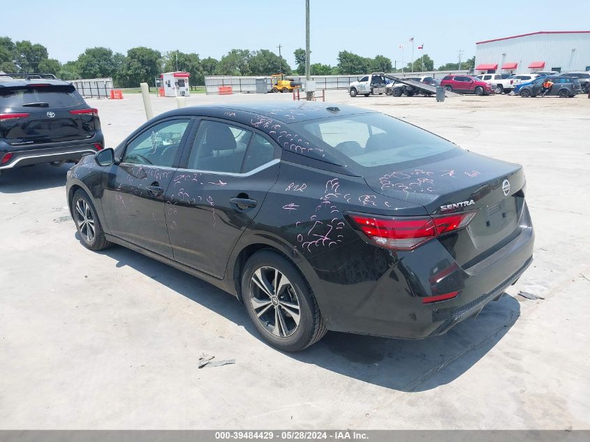 2022 Nissan Sentra Sv VIN: 3N1AB8CV0NY289840 Lot: 39484429