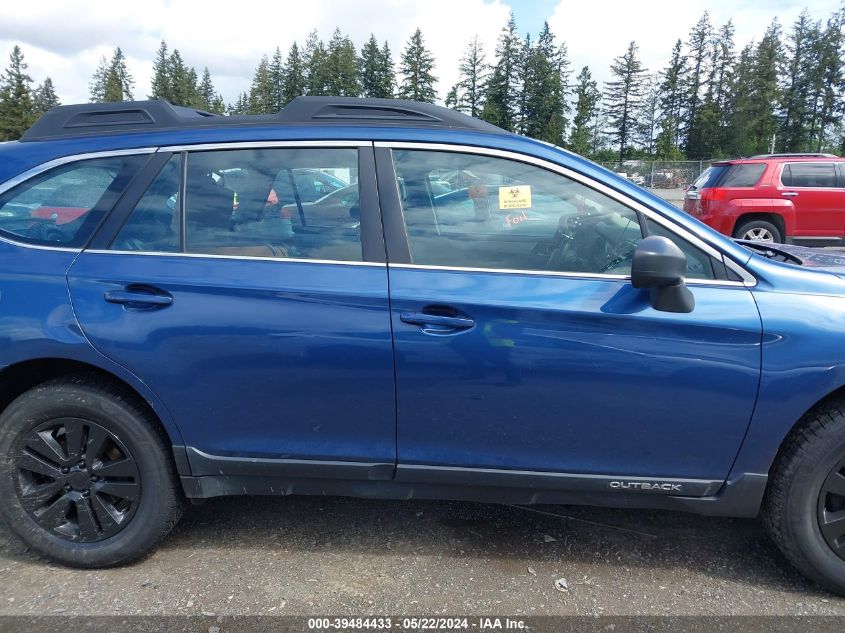 2019 Subaru Outback 2.5I VIN: 4S4BSABC0K3372371 Lot: 39484433