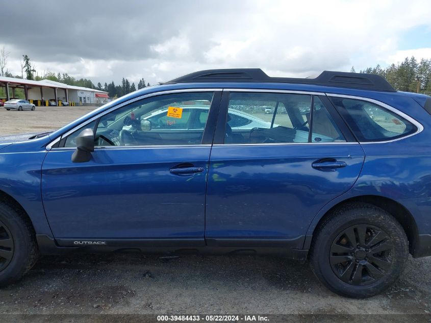 2019 Subaru Outback 2.5I VIN: 4S4BSABC0K3372371 Lot: 39484433