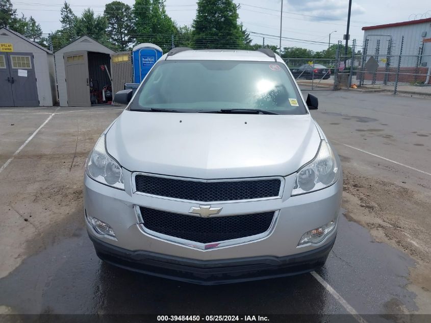 2012 Chevrolet Traverse Ls VIN: 1GNKRFEDXCJ380466 Lot: 39484450