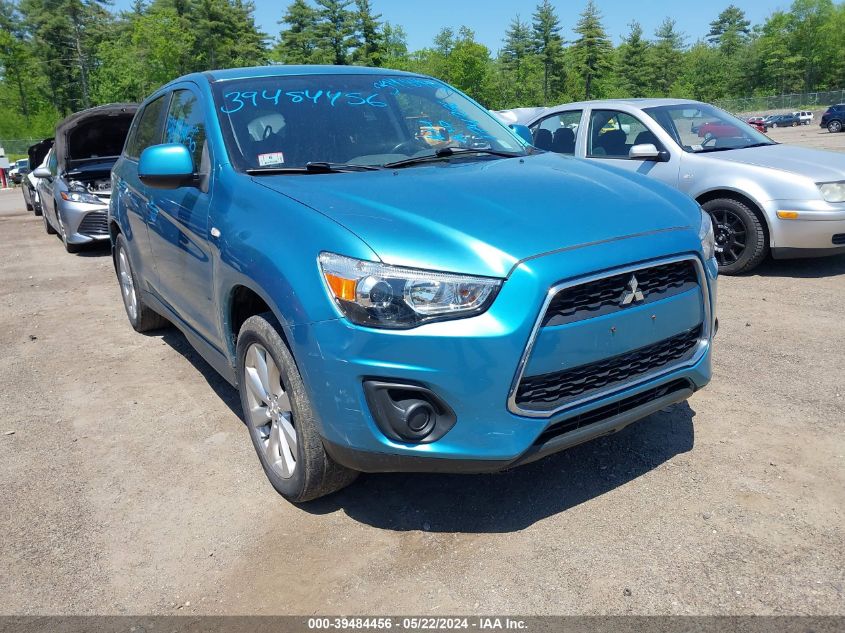 2013 Mitsubishi Outlander Sport Es VIN: 4A4AR3AU3DE005711 Lot: 39484456