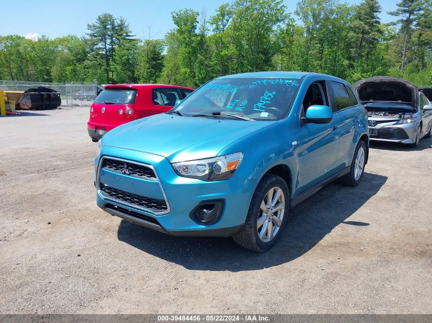 2013 Mitsubishi Outlander Sport Es VIN: 4A4AR3AU3DE005711 Lot: 39484456