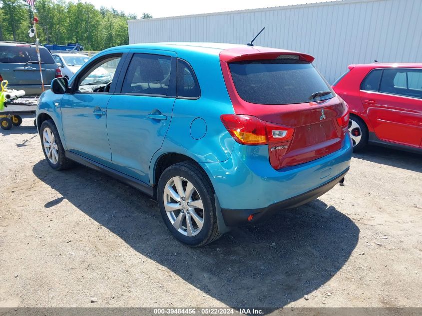 2013 Mitsubishi Outlander Sport Es VIN: 4A4AR3AU3DE005711 Lot: 39484456