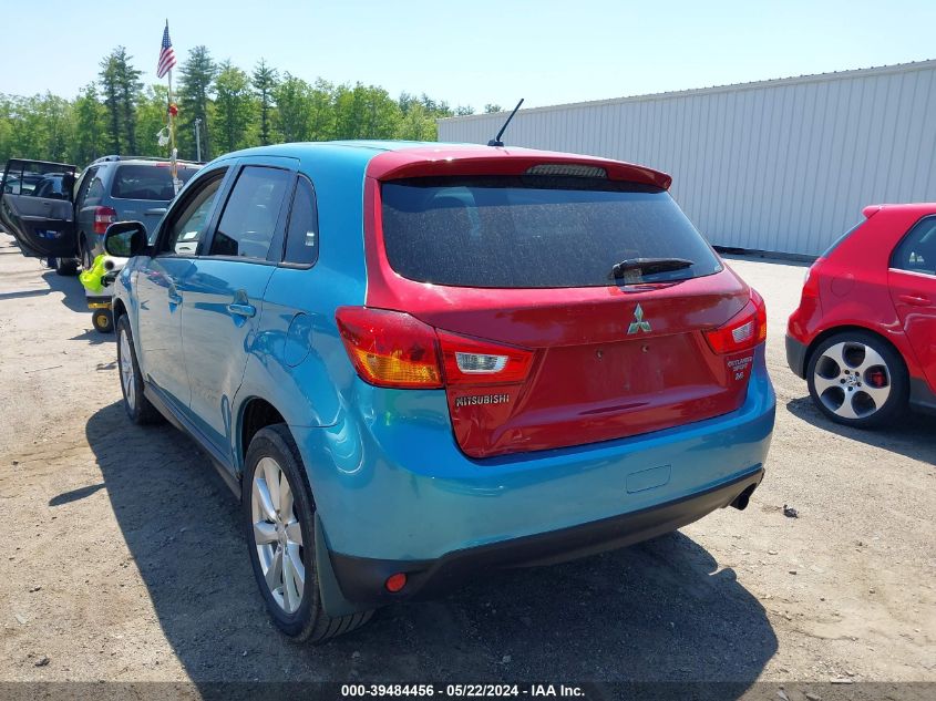 2013 Mitsubishi Outlander Sport Es VIN: 4A4AR3AU3DE005711 Lot: 39484456