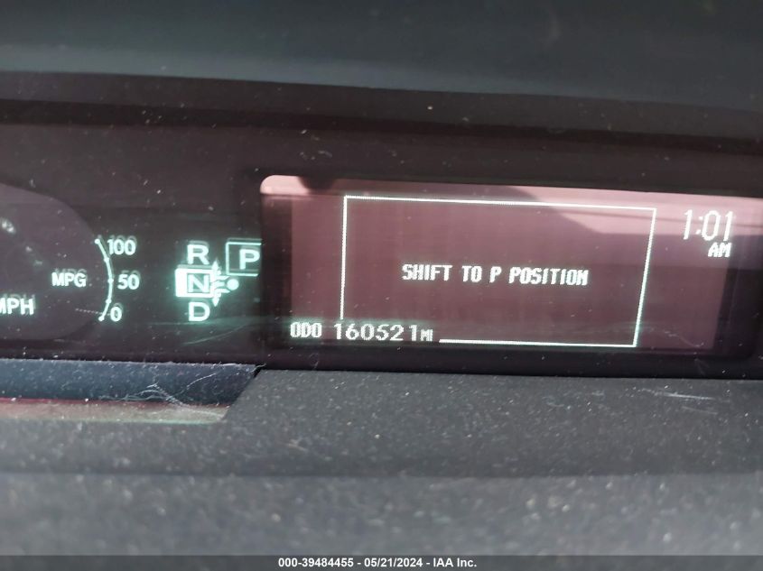 2010 Toyota Prius Ii VIN: JTDKN3DU3A5204756 Lot: 39484455