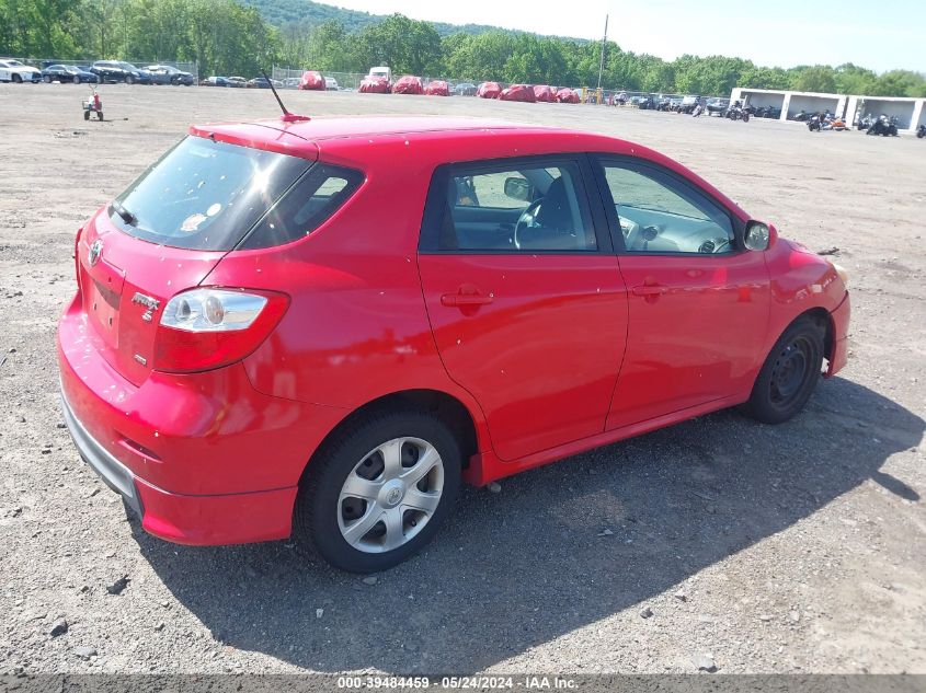 2010 Toyota Matrix S VIN: 2T1LE4EEXAC014635 Lot: 39484459