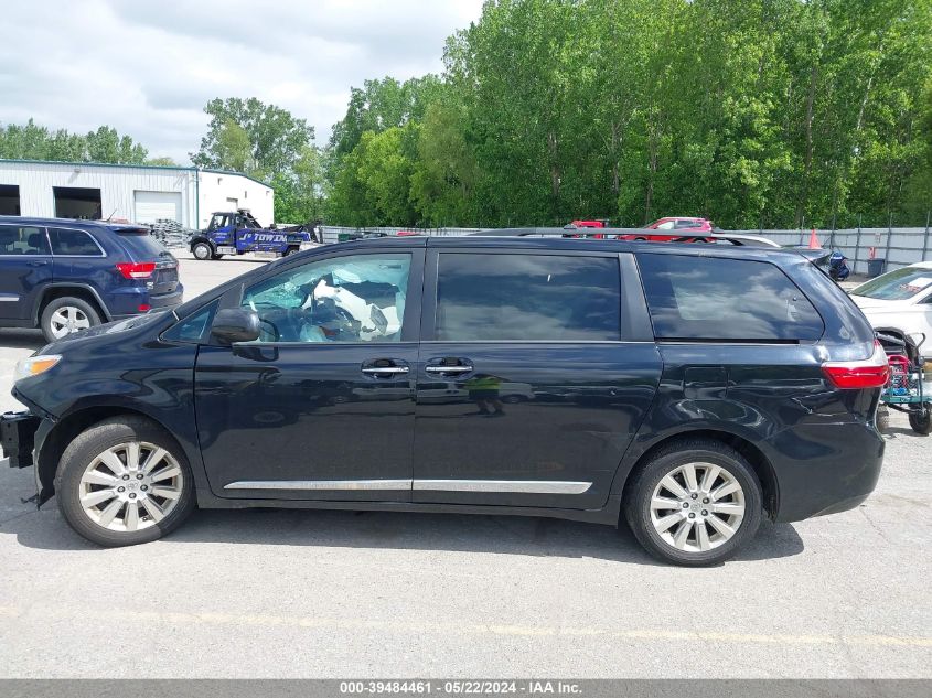 2015 Toyota Sienna Xle 7 Passenger VIN: 5TDDK3DC3FS119281 Lot: 39484461