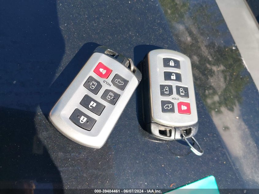 2015 Toyota Sienna Xle 7 Passenger VIN: 5TDDK3DC3FS119281 Lot: 39484461