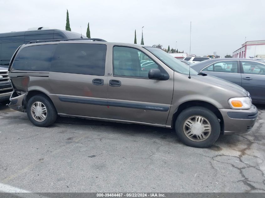 2002 Chevrolet Venture Ls VIN: 1GNDX03E32D261629 Lot: 39484467