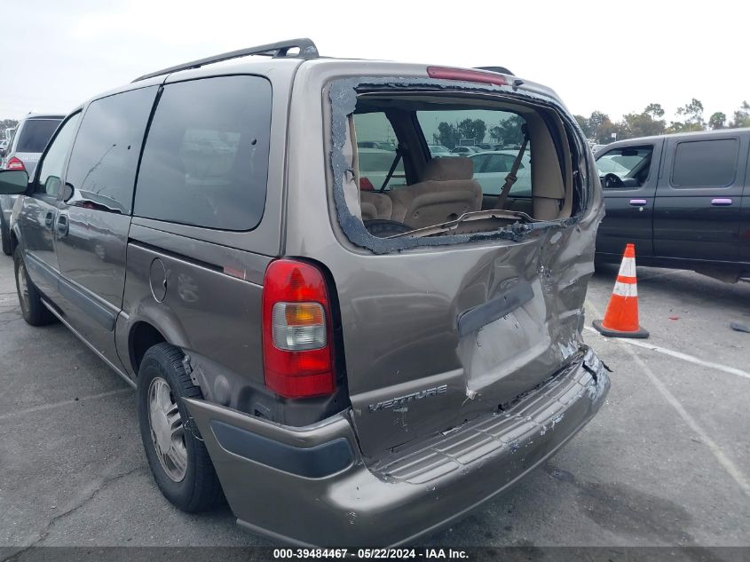 2002 Chevrolet Venture Ls VIN: 1GNDX03E32D261629 Lot: 39484467