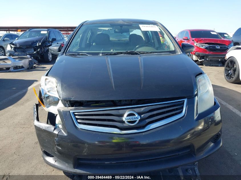 2011 Nissan Sentra 2.0S VIN: 3N1AB6AP0BL721103 Lot: 39484469