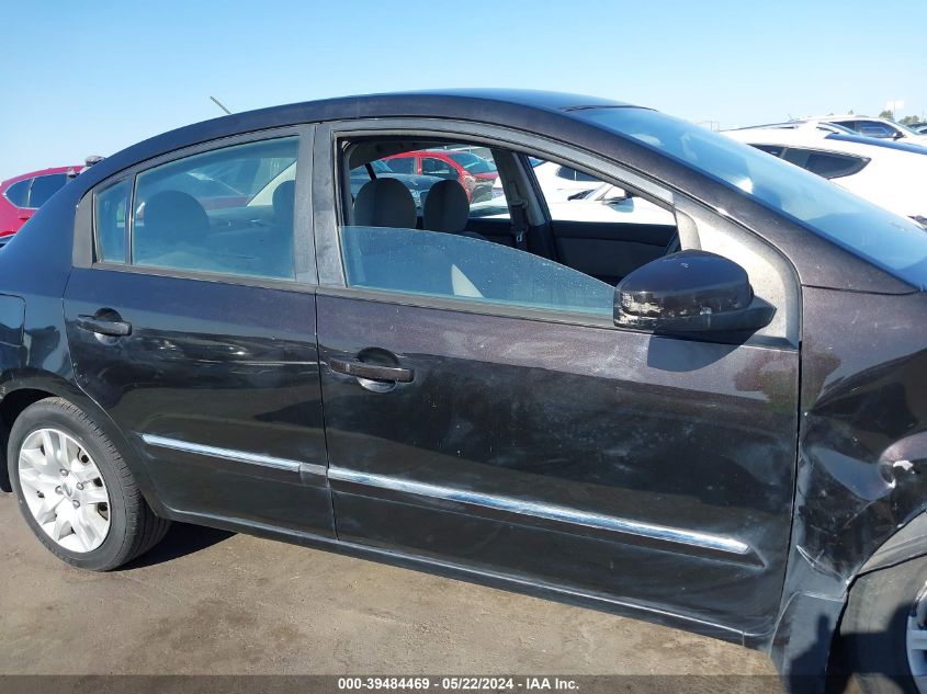 2011 Nissan Sentra 2.0S VIN: 3N1AB6AP0BL721103 Lot: 39484469