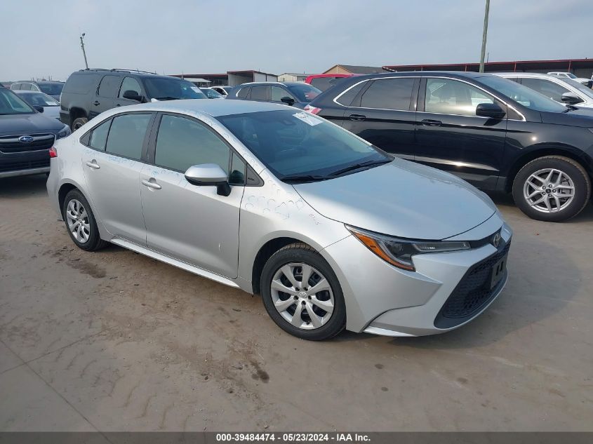 2022 Toyota Corolla Le VIN: 5YFEPMAE3NP329291 Lot: 39484474