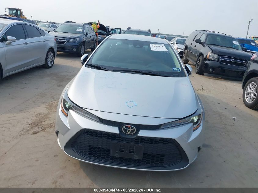 2022 Toyota Corolla Le VIN: 5YFEPMAE3NP329291 Lot: 39484474