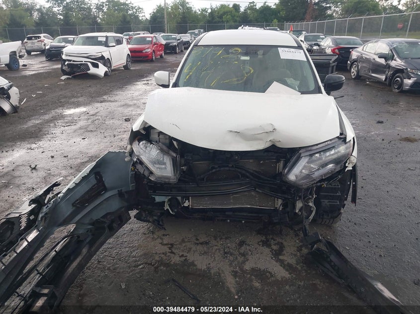 2017 Nissan Rogue S VIN: 5N1AT2MV7HC800118 Lot: 39484479