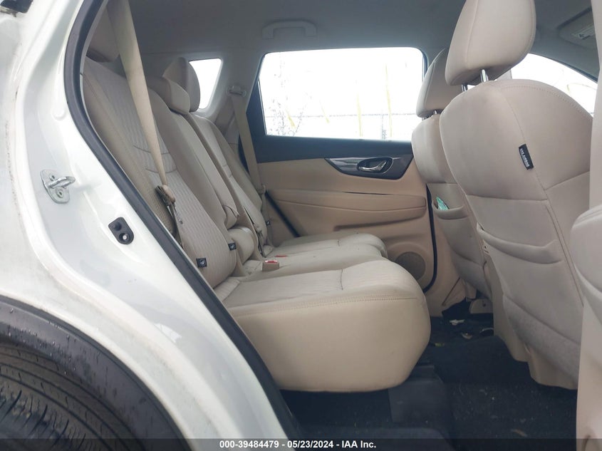 2017 Nissan Rogue S VIN: 5N1AT2MV7HC800118 Lot: 39484479