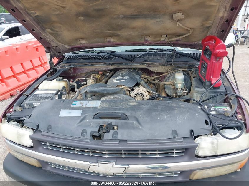 2002 Chevrolet Silverado 1500 Ls VIN: 2GCEC19T721168922 Lot: 39484486