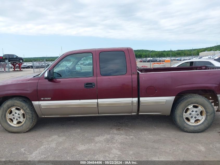 2002 Chevrolet Silverado 1500 Ls VIN: 2GCEC19T721168922 Lot: 39484486