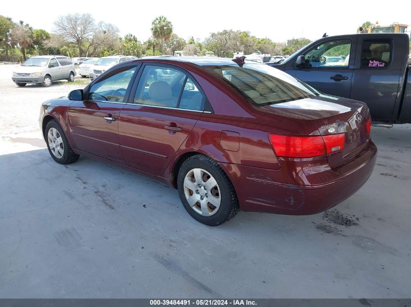 2009 Hyundai Sonata Gls VIN: 5NPET46C99H414593 Lot: 39484491