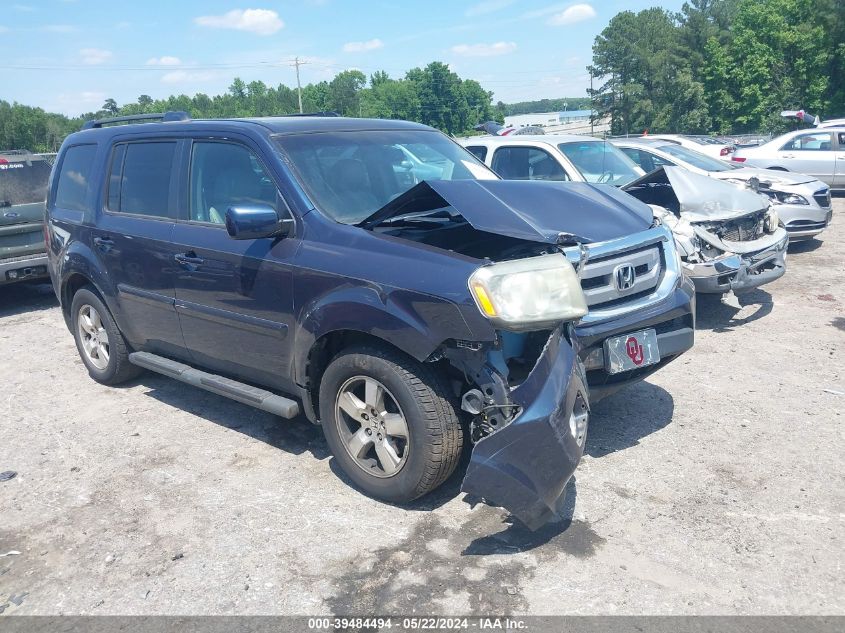 2011 Honda Pilot Ex-L VIN: 5FNYF4H75BB069779 Lot: 39484494