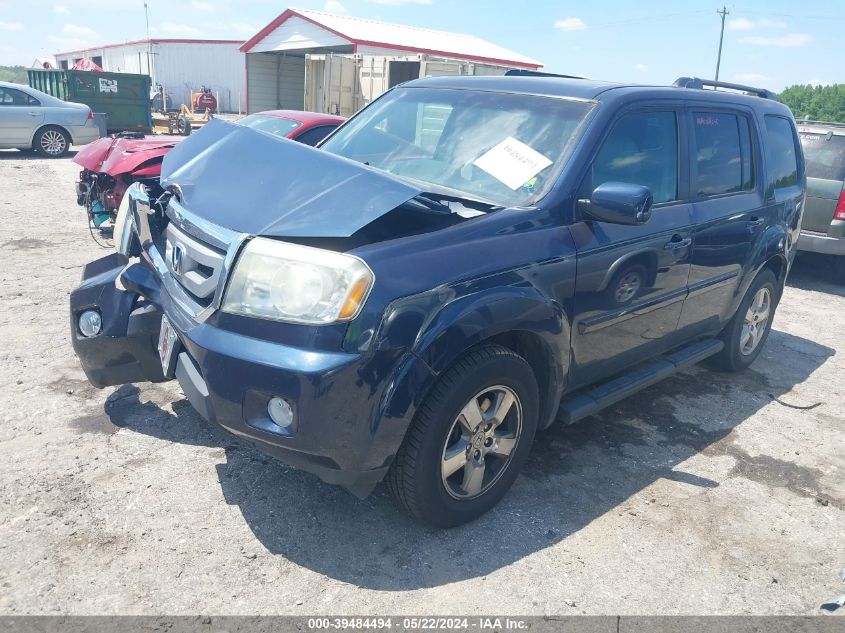 2011 Honda Pilot Ex-L VIN: 5FNYF4H75BB069779 Lot: 39484494