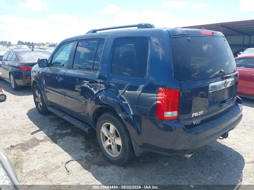 2011 Honda Pilot Ex-L VIN: 5FNYF4H75BB069779 Lot: 39484494