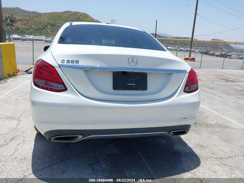 2018 Mercedes-Benz C 300 VIN: 55SWF4JB5JU249816 Lot: 39484496