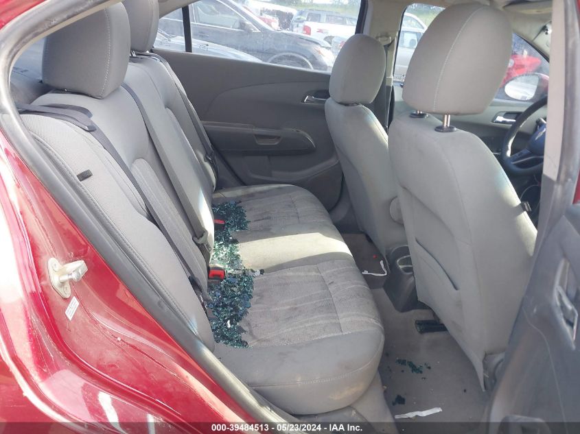 2012 Chevrolet Sonic 2Lt VIN: 1G1JC5SH5C4220137 Lot: 39484513