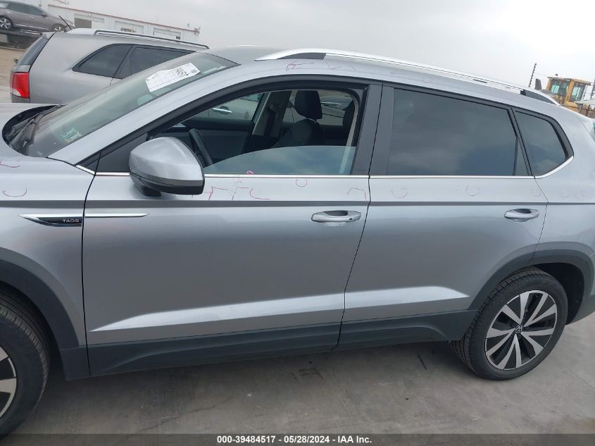 2022 Volkswagen Taos Se VIN: 3VVWX7B25NM083802 Lot: 39484517