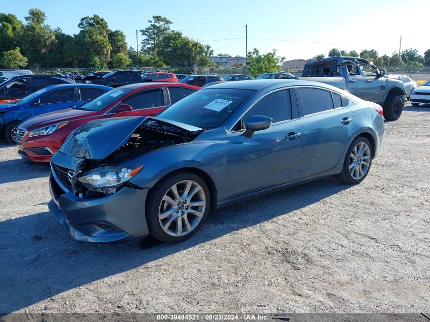 2016 Mazda Mazda6 I Touring VIN: JM1GJ1V55G1469854 Lot: 39484521