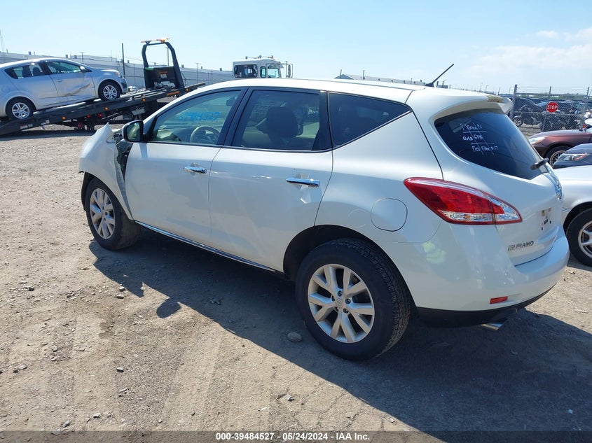 2014 Nissan Murano S VIN: JN8AZ1MU1EW417682 Lot: 39484527