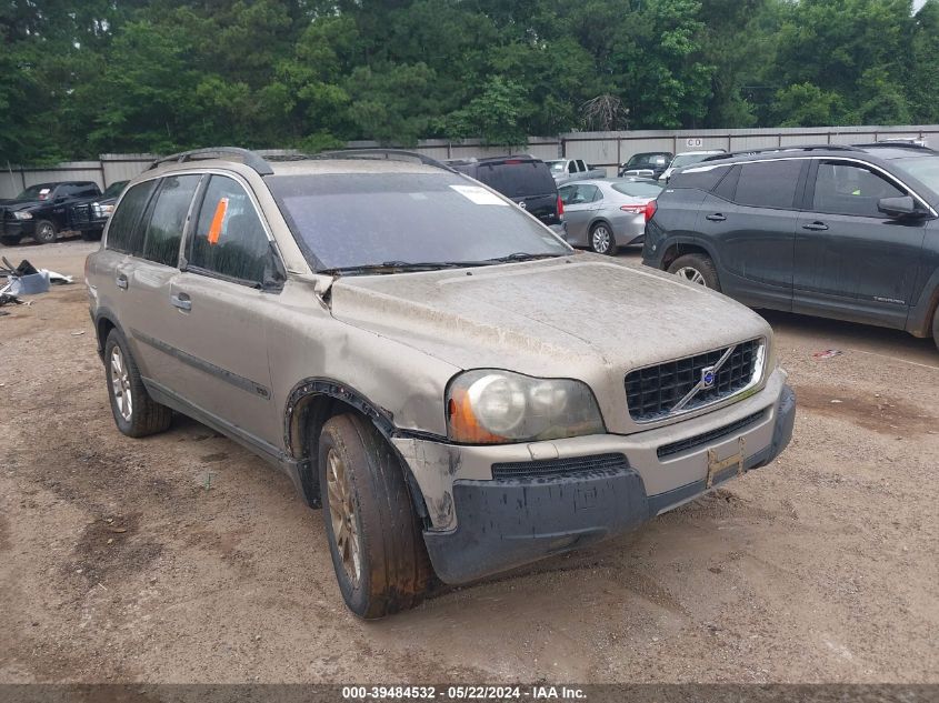 2004 Volvo Xc90 2.5T VIN: YV1CY59H041129572 Lot: 39484532