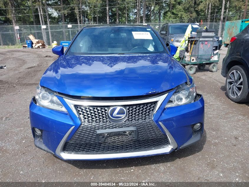 2014 Lexus Ct 200H VIN: JTHKD5BH7E2177264 Lot: 39484534