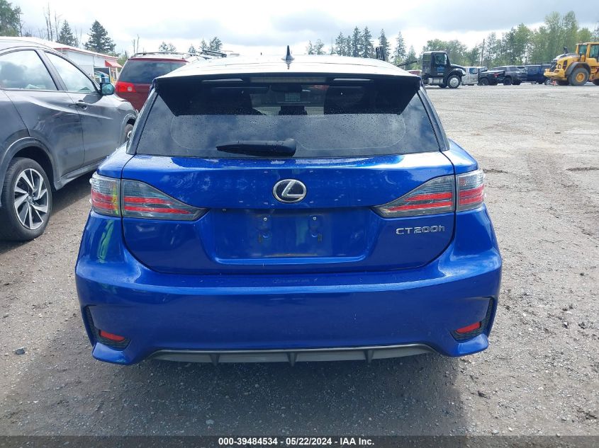 2014 Lexus Ct 200H VIN: JTHKD5BH7E2177264 Lot: 39484534