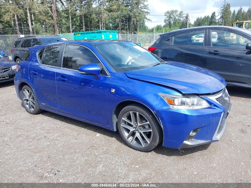 2014 Lexus Ct 200H VIN: JTHKD5BH7E2177264 Lot: 39484534