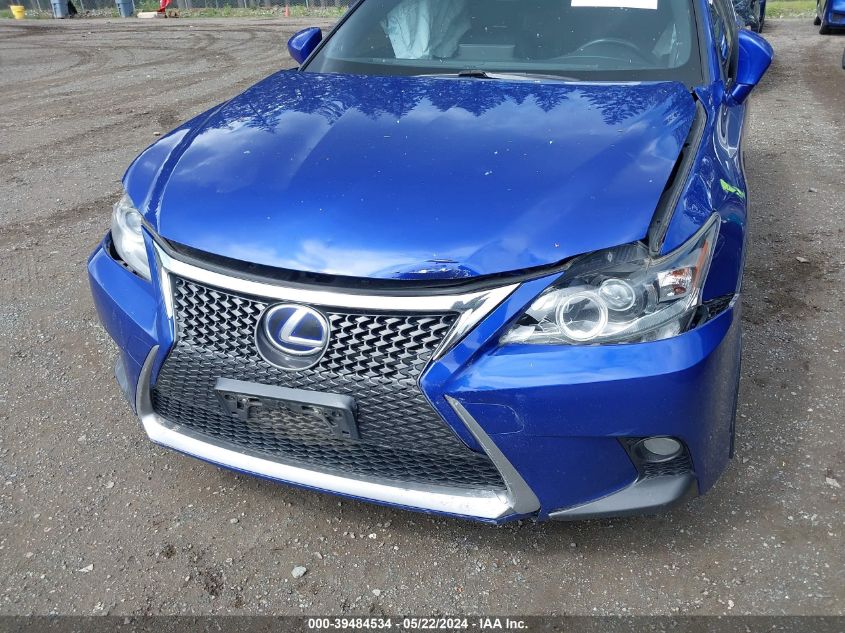 2014 Lexus Ct 200H VIN: JTHKD5BH7E2177264 Lot: 39484534