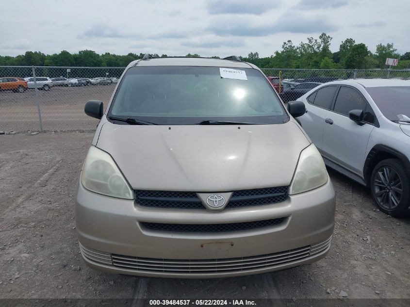 2005 Toyota Sienna Le VIN: 5TDZA23C95S225625 Lot: 39484537