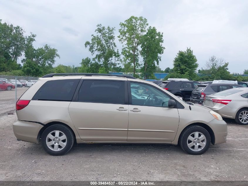 2005 Toyota Sienna Le VIN: 5TDZA23C95S225625 Lot: 39484537