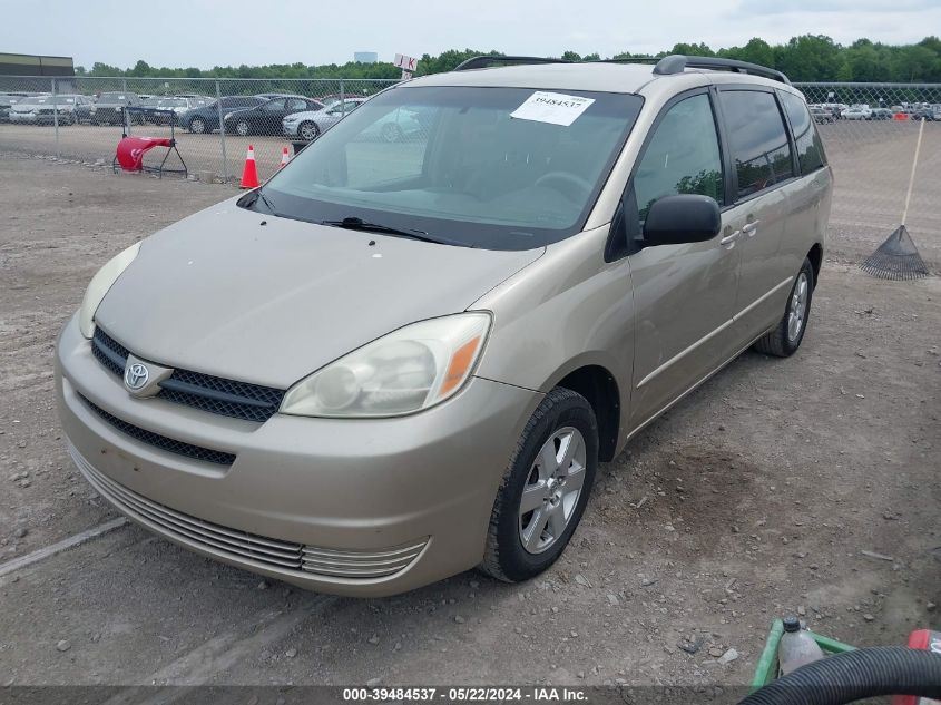 2005 Toyota Sienna Le VIN: 5TDZA23C95S225625 Lot: 39484537