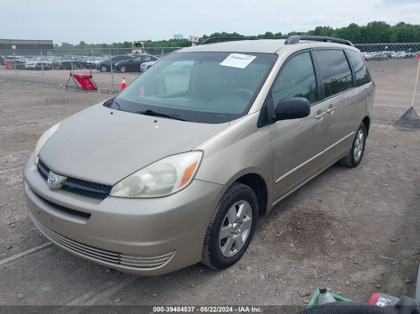 2005 Toyota Sienna Le VIN: 5TDZA23C95S225625 Lot: 39484537