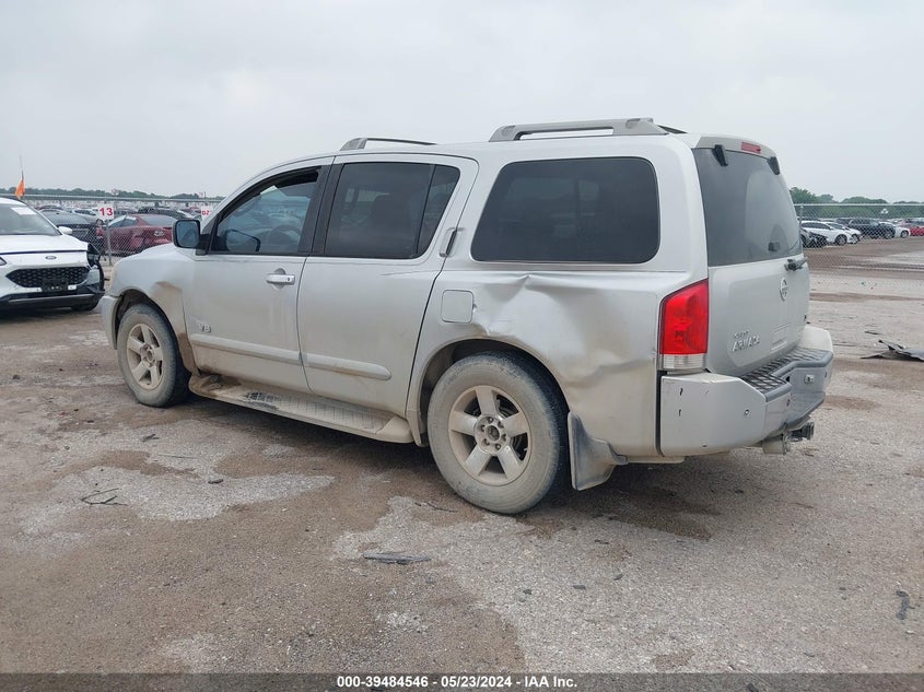 2006 Nissan Armada Se VIN: 5N1AA08AX6N740242 Lot: 39484546