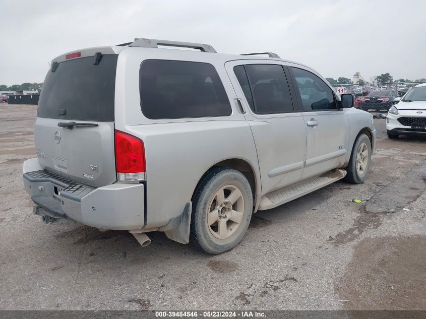 2006 Nissan Armada Se VIN: 5N1AA08AX6N740242 Lot: 39484546