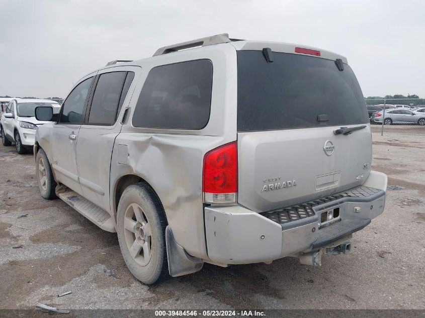 2006 Nissan Armada Se VIN: 5N1AA08AX6N740242 Lot: 39484546