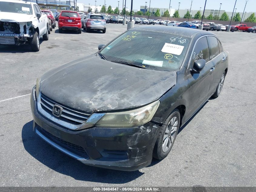 2014 Honda Accord Lx VIN: 1HGCR2F34EA090997 Lot: 39484547